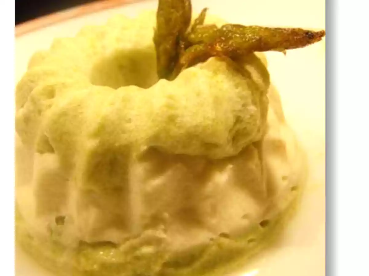 MINIBAVAROIS AUX DEUX ASPERGES SAUCE MALTAISE - photo 2