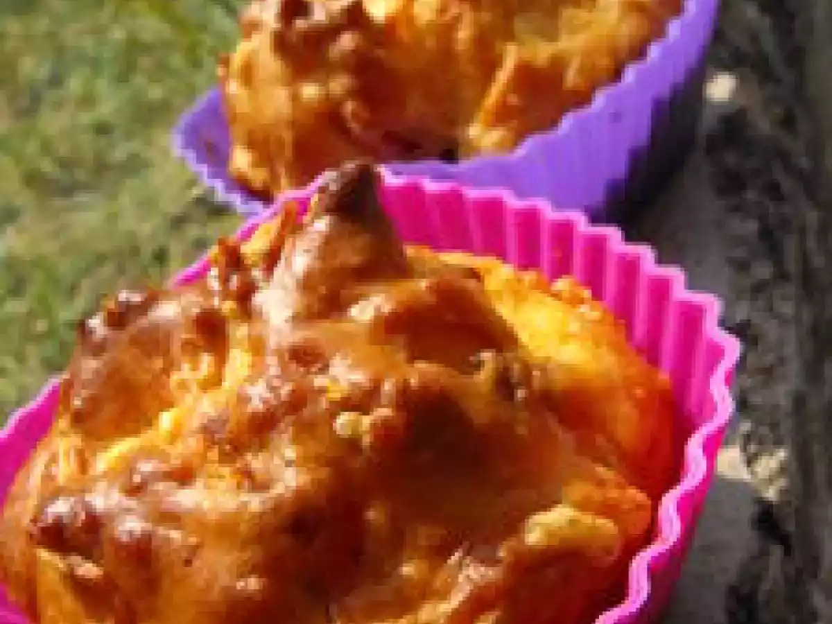 Minis cakes lardons gruyère