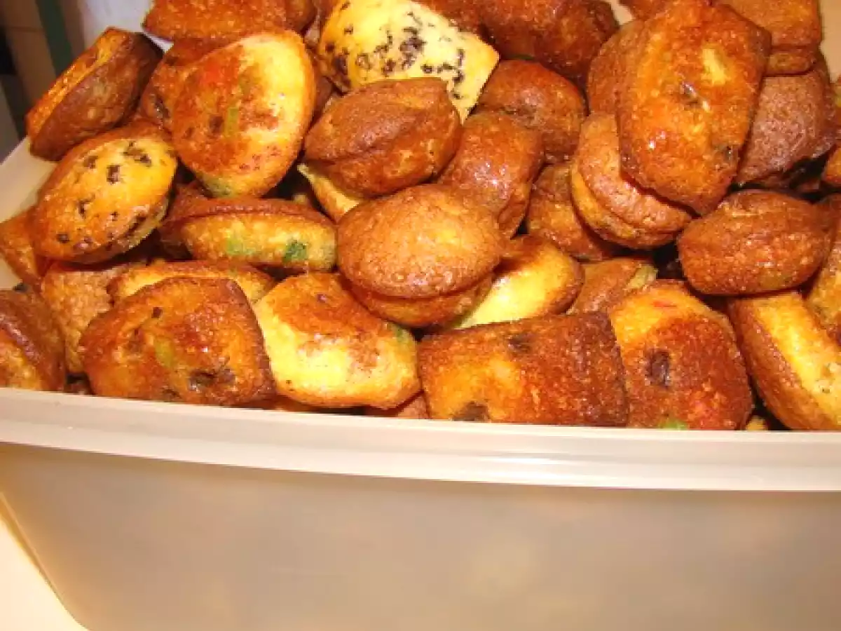 Minis cakes Miel / Noisettes et Compote de pommes et cannelle - photo 2