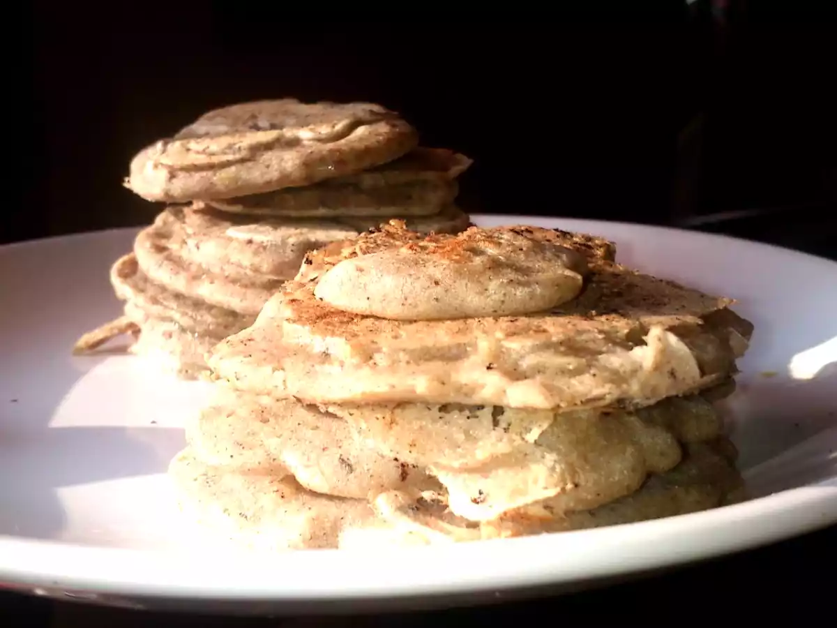 Minis crepes de sarrasin et lin