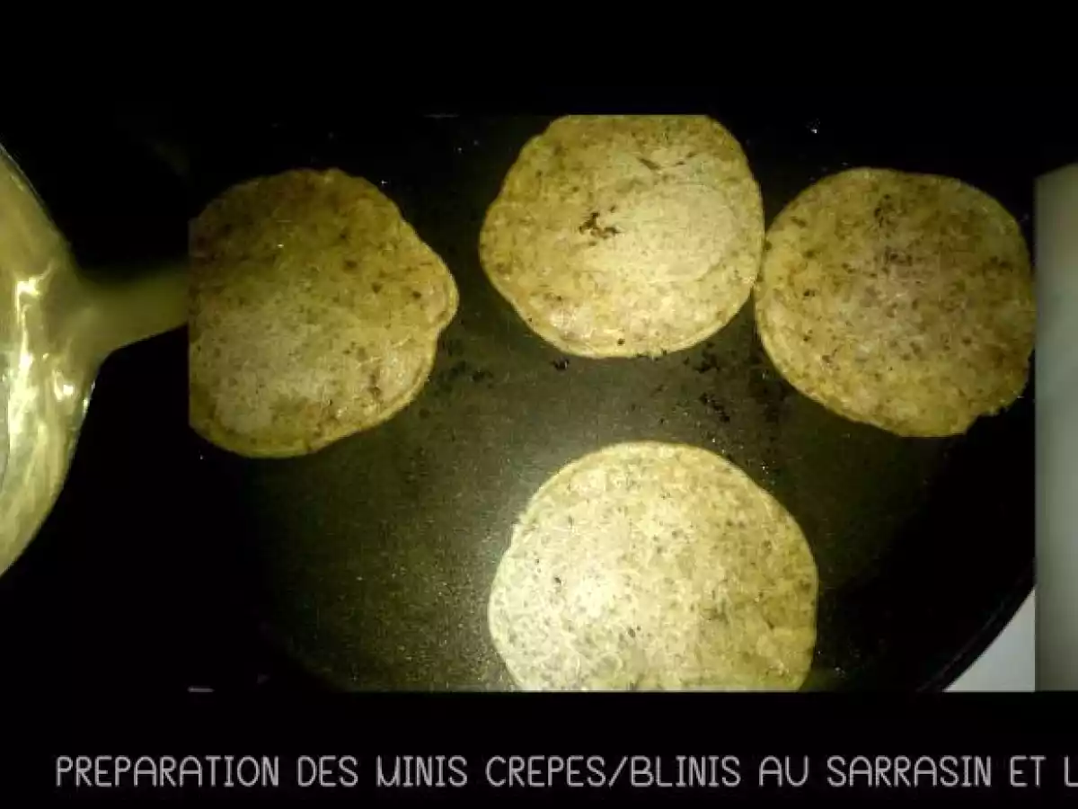 Minis crepes de sarrasin et lin - photo 2
