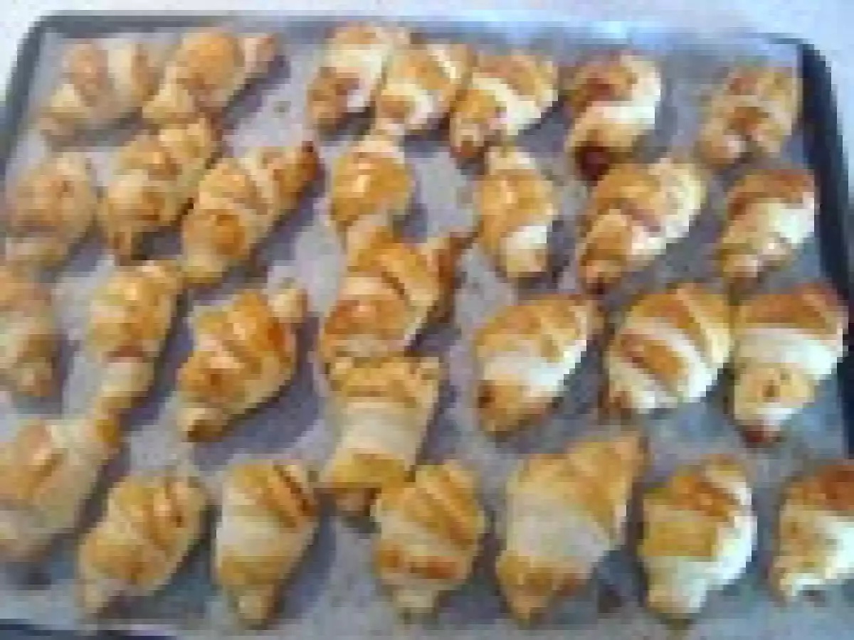 Minis-croissants Saumon crème moutarde - photo 2