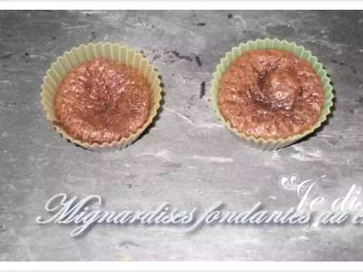 Minis fondants light au chocolat - photo 2