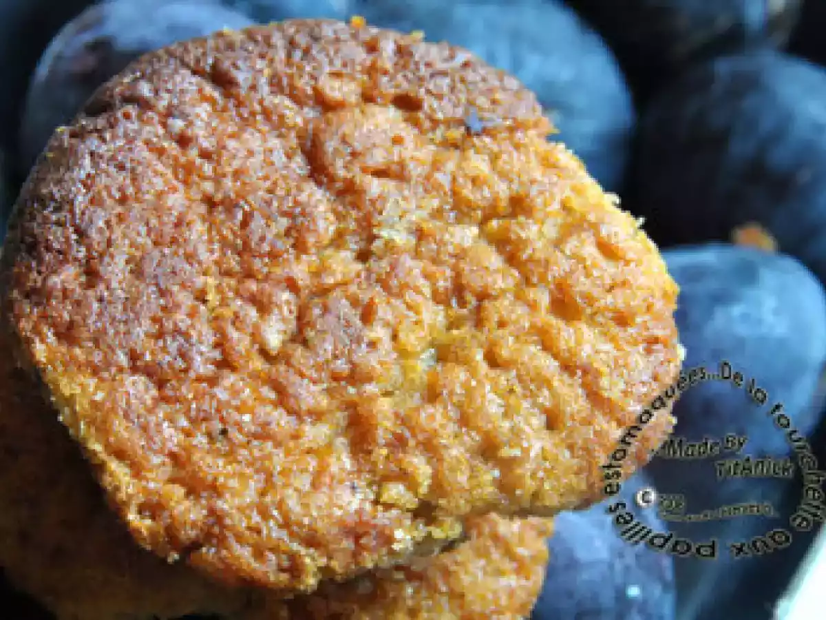 Minis muffins aux figues fraîches, miel et beurre salé