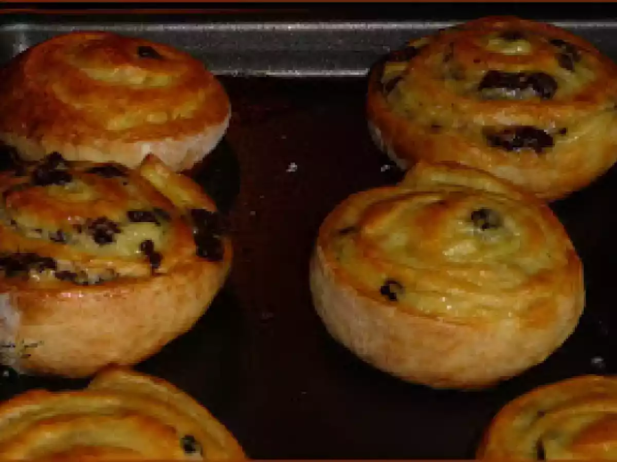 Minis Pains aux Raisins & Gâteau Roulé Chocolat ... - photo 2