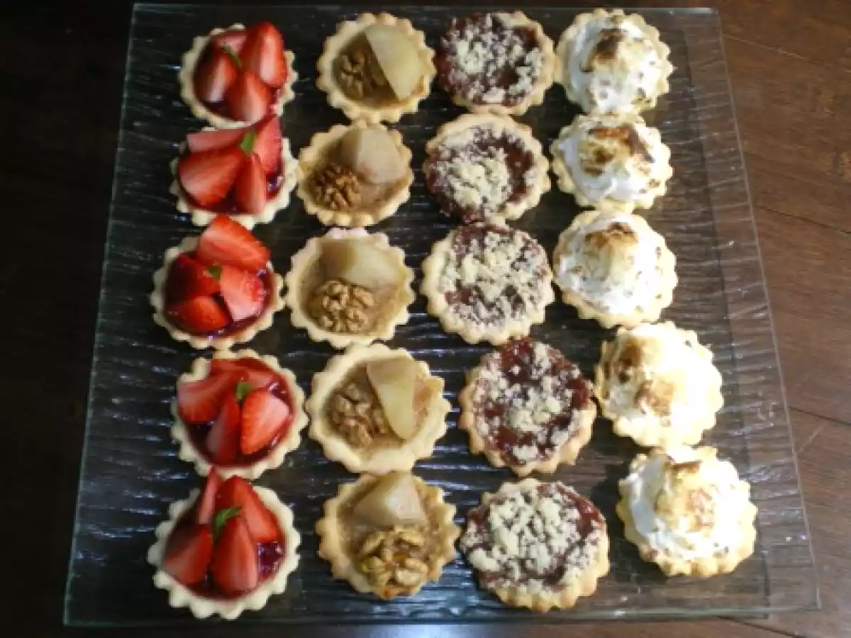 Minis tartelettes comme chez le pâtissier