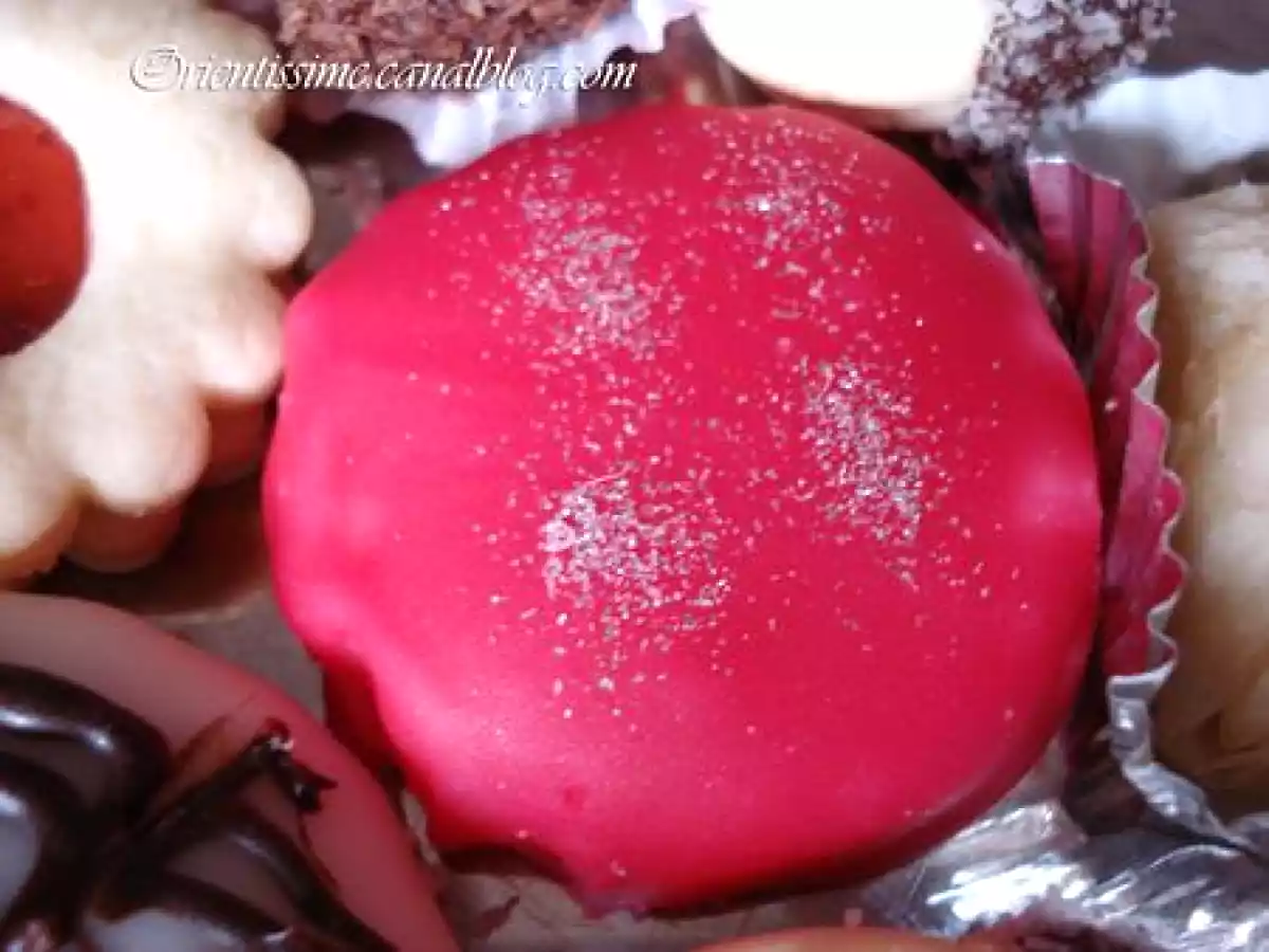 Mkhabez au flan et noisettes (pâtisserie algérienne) - photo 3