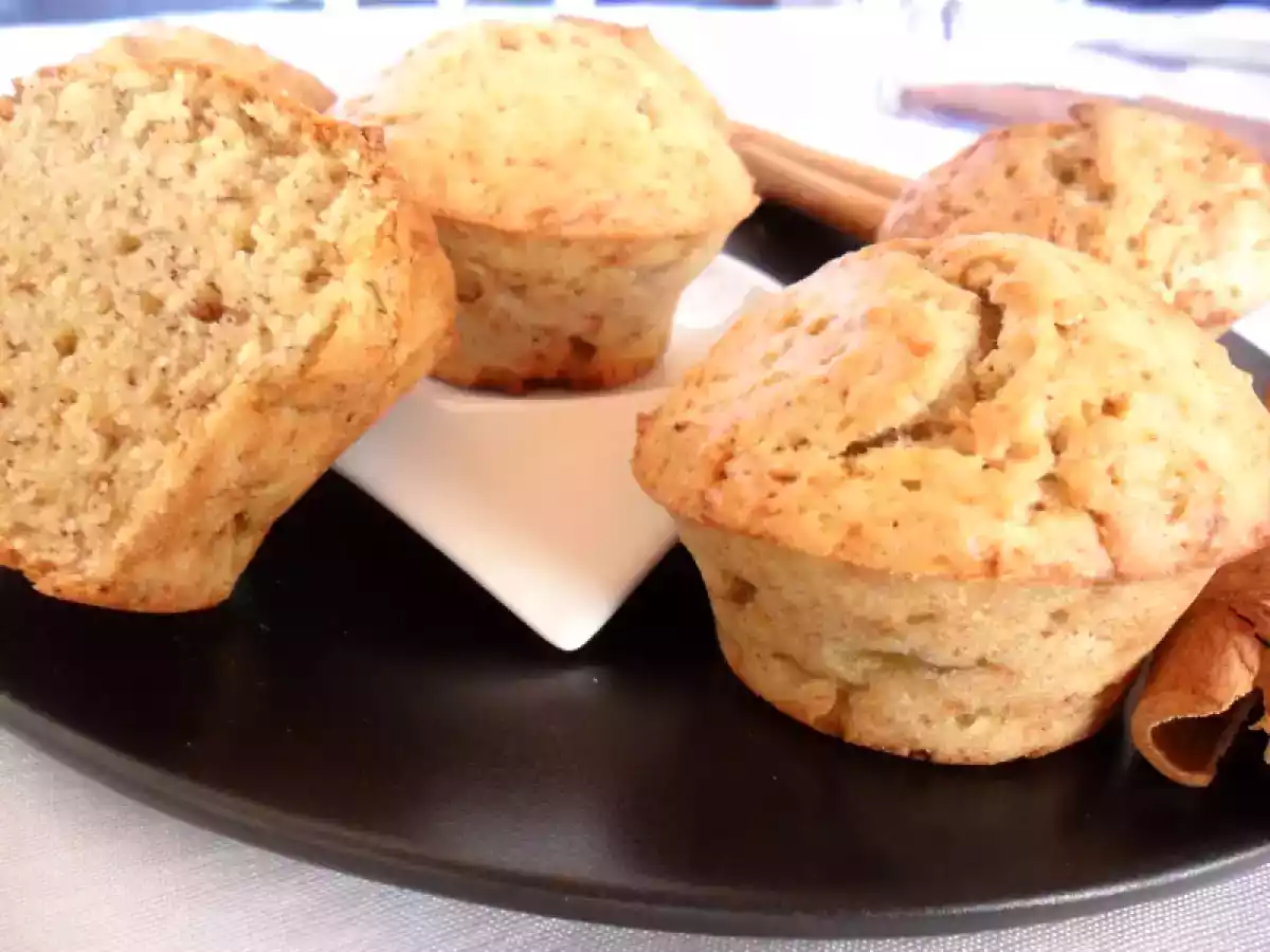 Moelleux à la banane et à la cannelle