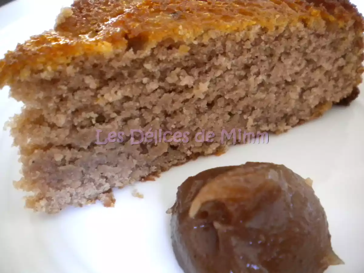 Moelleux à la crème de marron et à la fève tonka