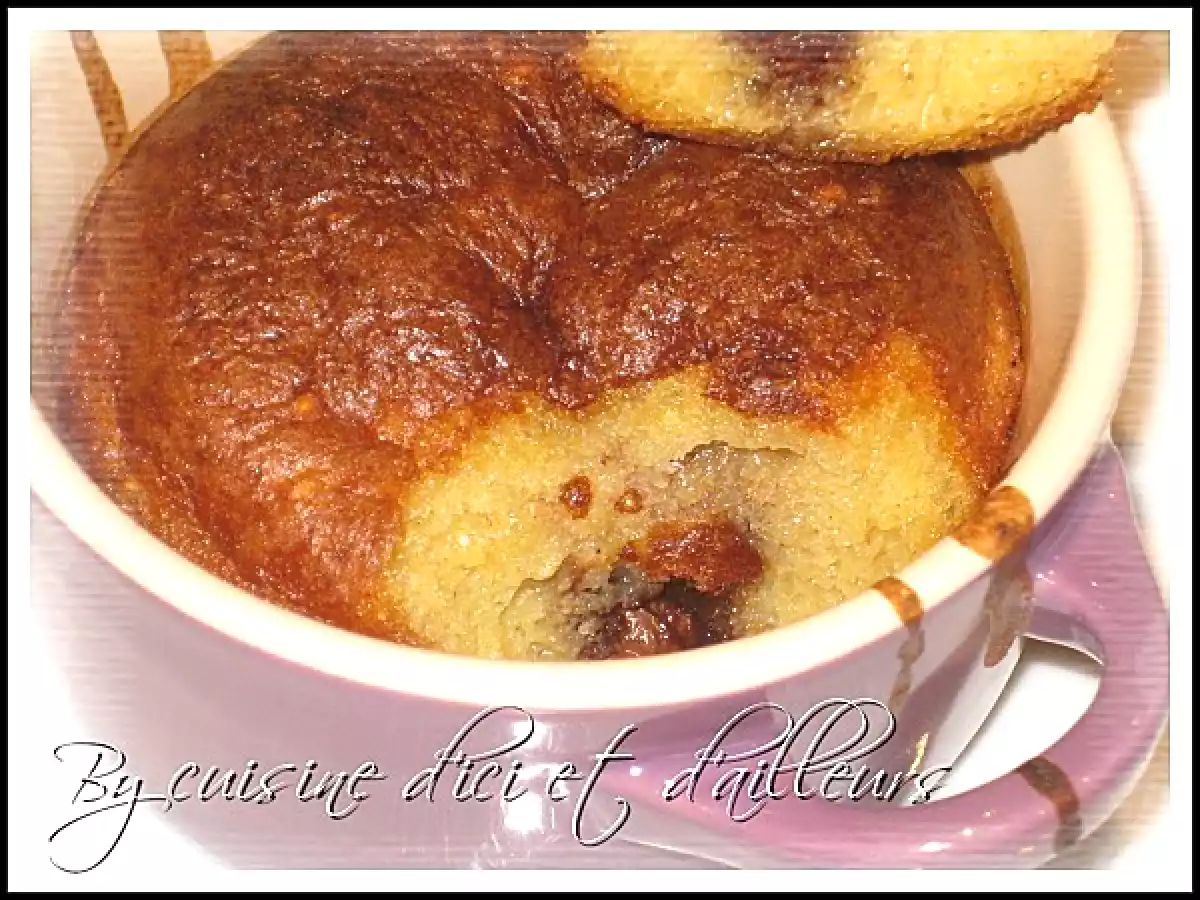 Moelleux à la vanille et son coeur au Nutella© - photo 2