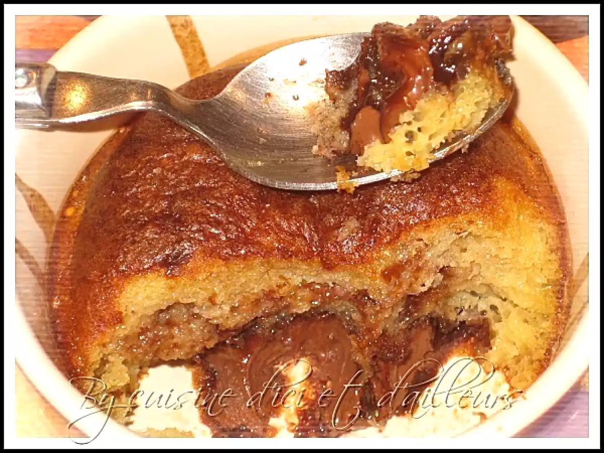 Moelleux à la vanille et son coeur au Nutella© - photo 3