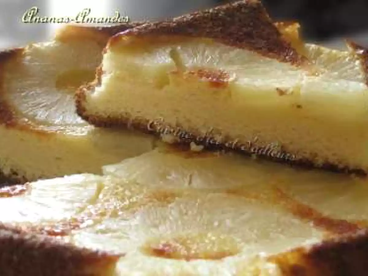 Moelleux ananas-amandes - photo 2