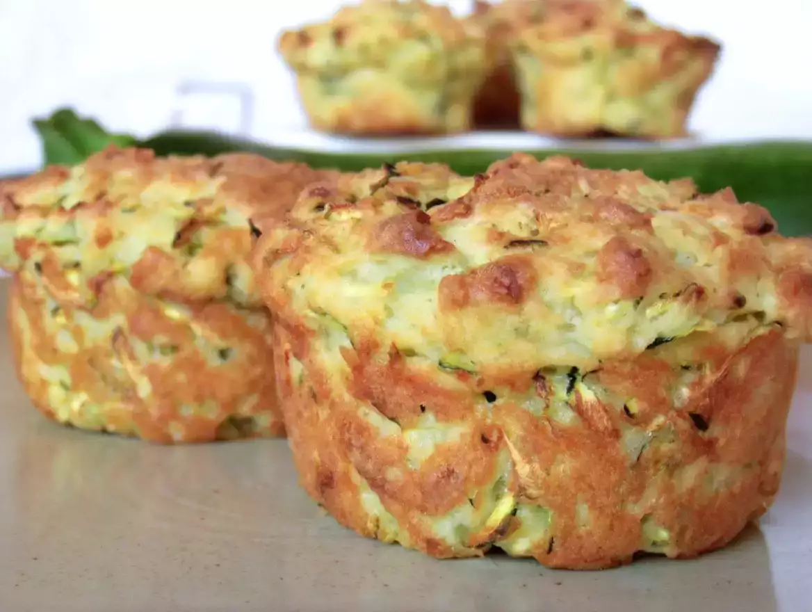 Moelleux au chèvre et à la courgette