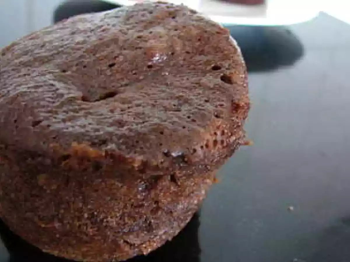 Moelleux au chocolat au micro-ondes