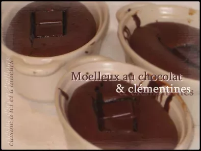 Moelleux au chocolat & clémentines
