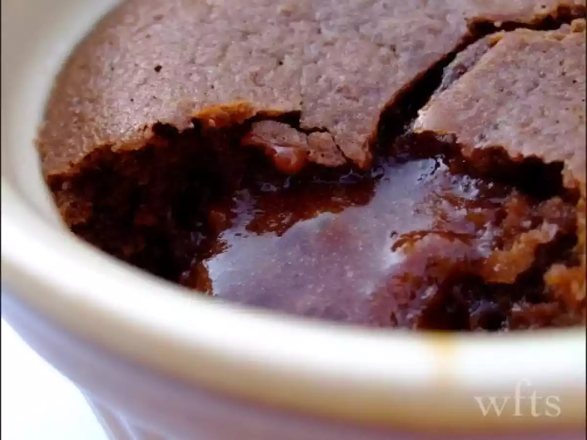 Moelleux au chocolat coeur de caramel au beurre salé