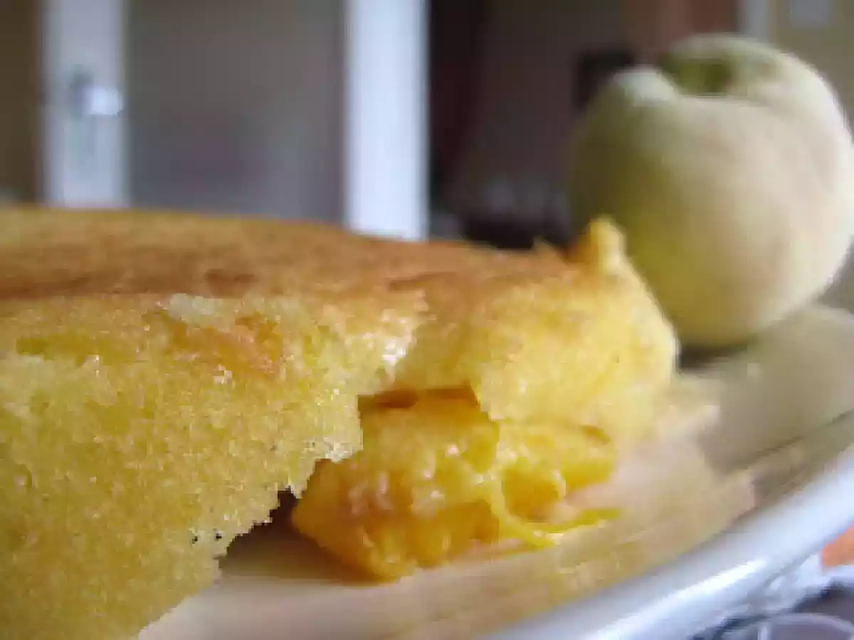 Moelleux au coeur fondant de pêche