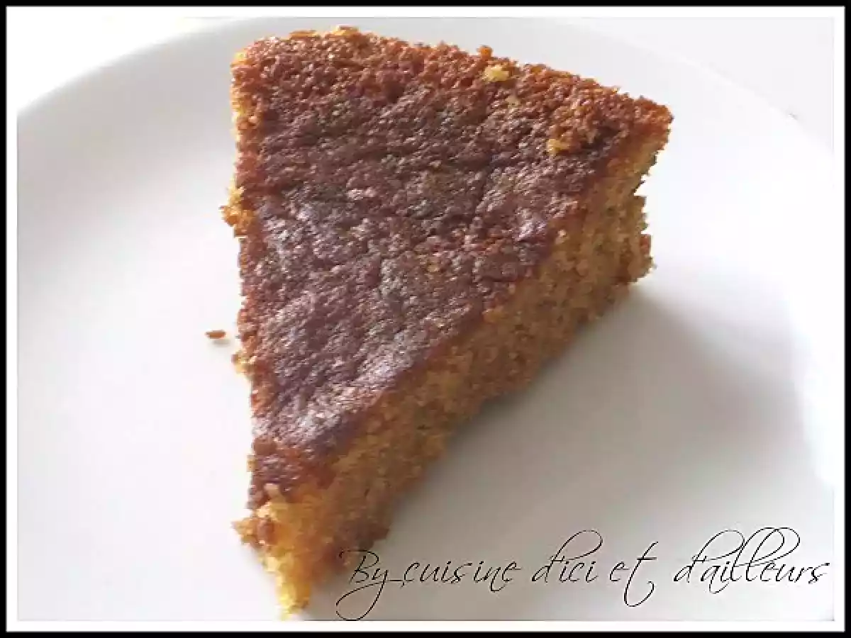 Moelleux au mascarpone et caramel au beurre salé