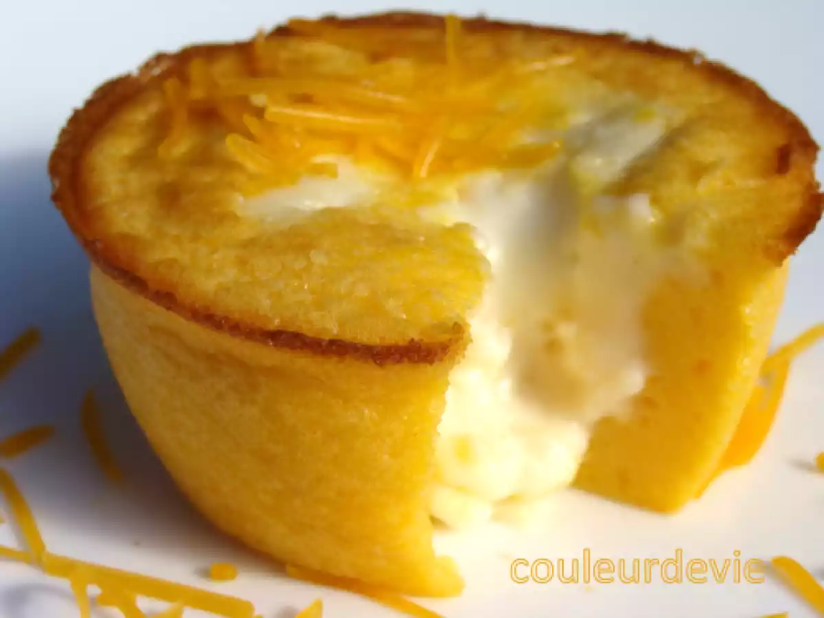 Moelleux au potiron, coeur coulant de béchamel - photo 2