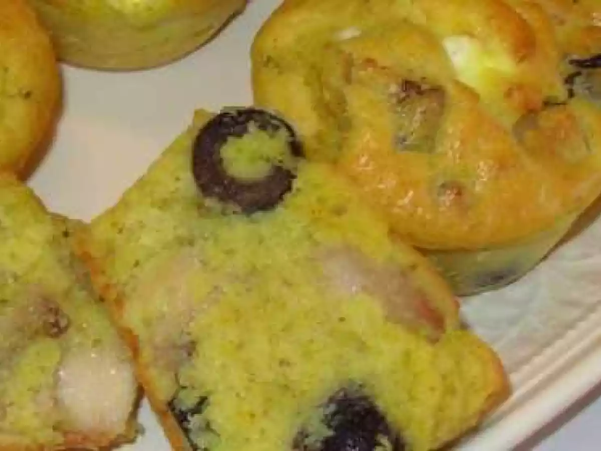 Moelleux au poulet, curry, feta et olives noires - photo 3