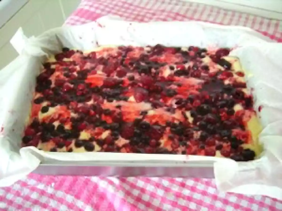 MOELLEUX AUX FRUITS ROUGES ET AMANDES - photo 5
