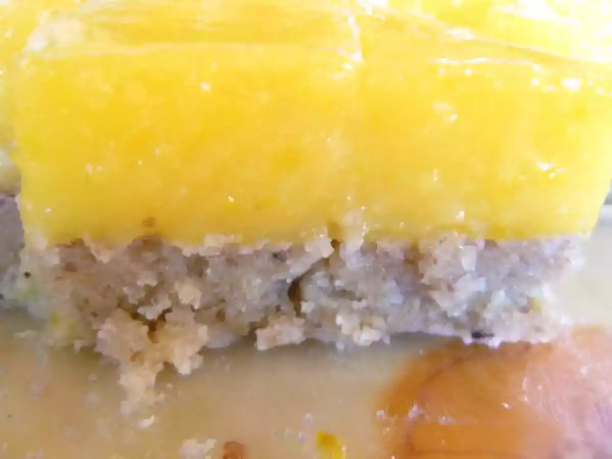 Moelleux aux noix à la crème de citron