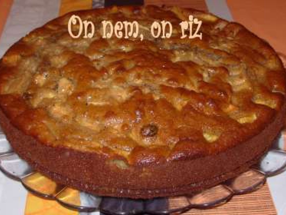 Moelleux Aux Pommes Aux Raisins Et A La Noisette Recette Ptitchef