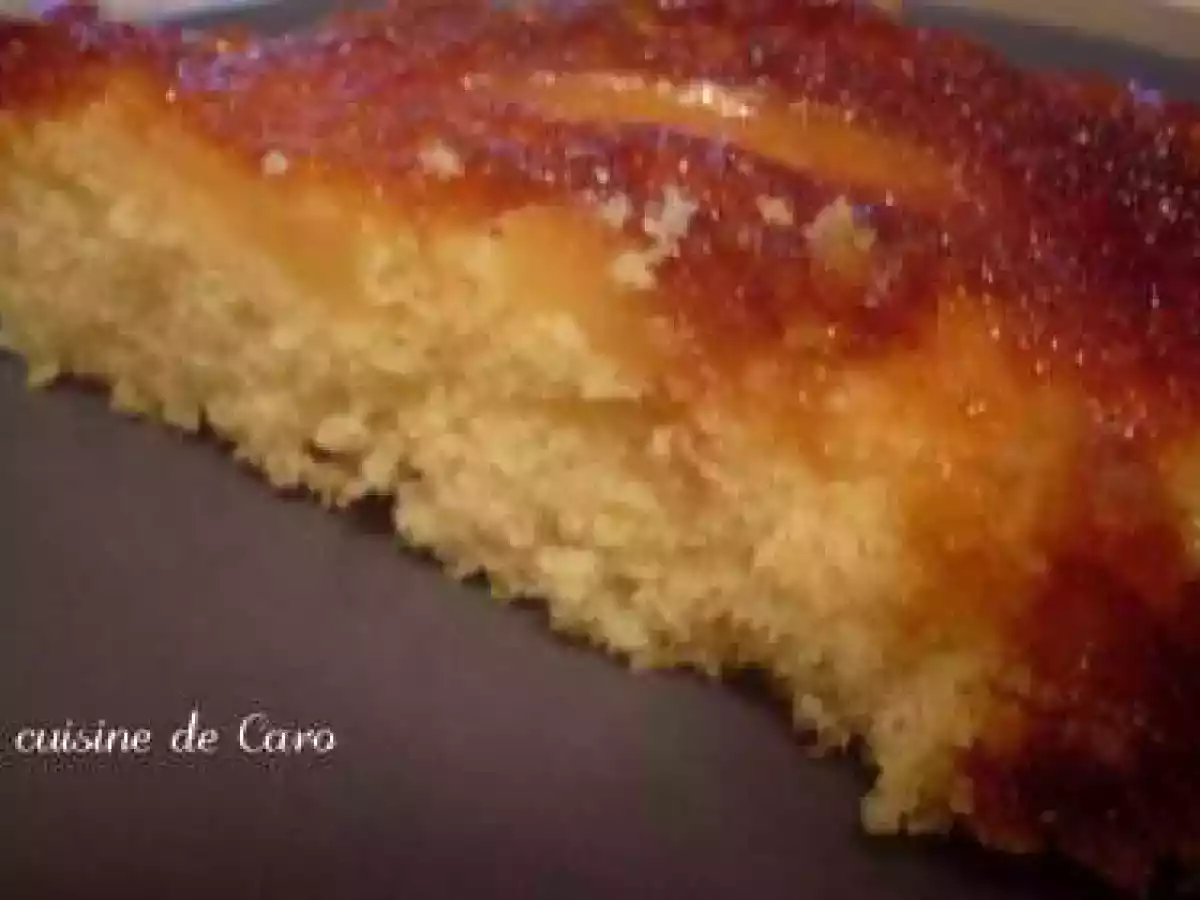 Moelleux aux pommes caramélisé - photo 2