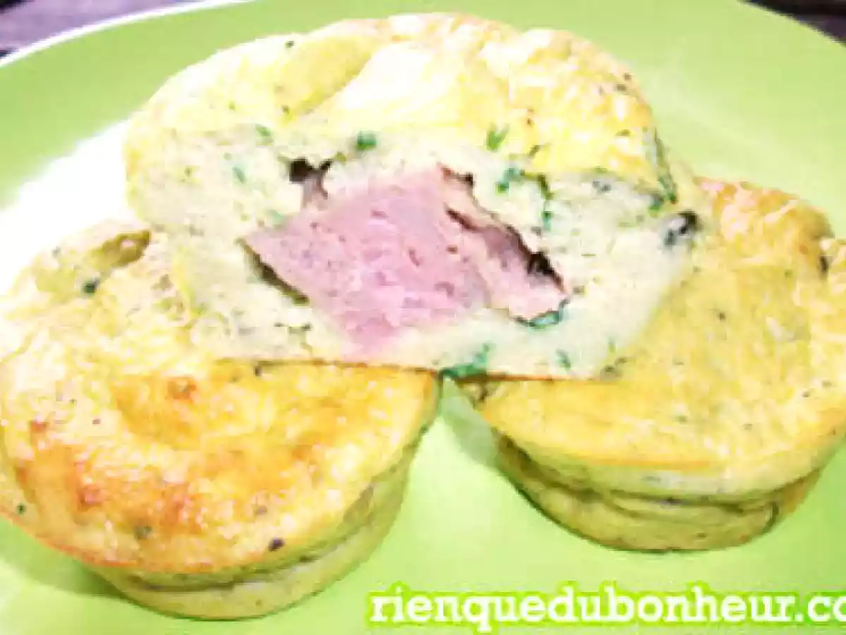 Moelleux aux pommes de terre, ciboule et pâté Hénaff !