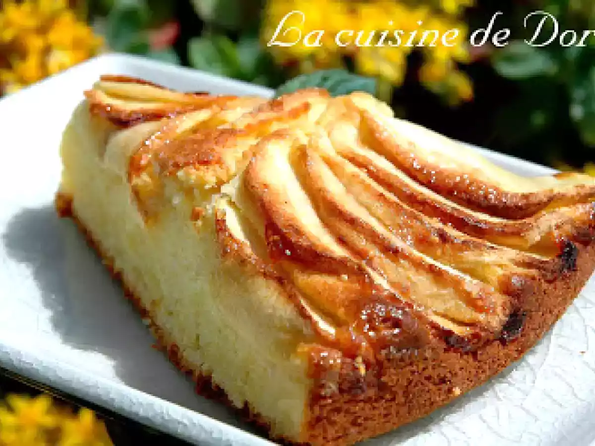 Moelleux aux pommes et citron