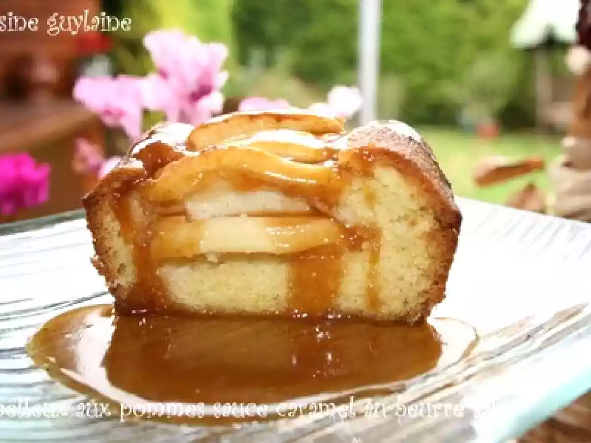 Moëlleux aux pommes et sa sauce caramel au beurre salé - photo 4