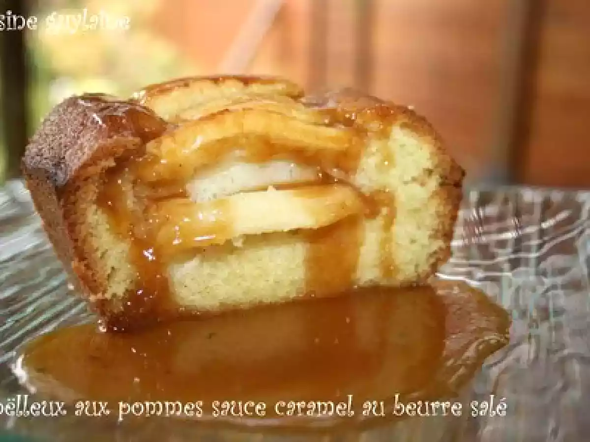 Moëlleux aux pommes et sa sauce caramel au beurre salé - photo 5