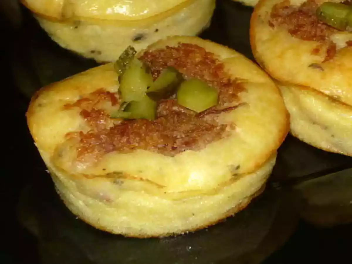 Moelleux aux rillettes de poulet rôti