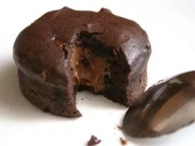 Moelleux chocolat noir au coeur fondant de praliné - photo 3