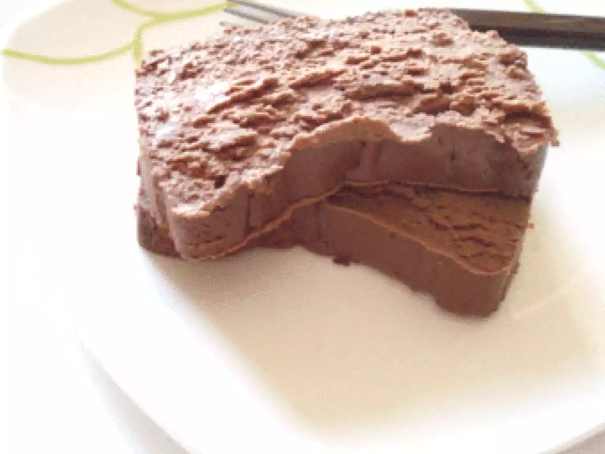 Moelleux chocolat-ricotta et sa sauce au chocolat