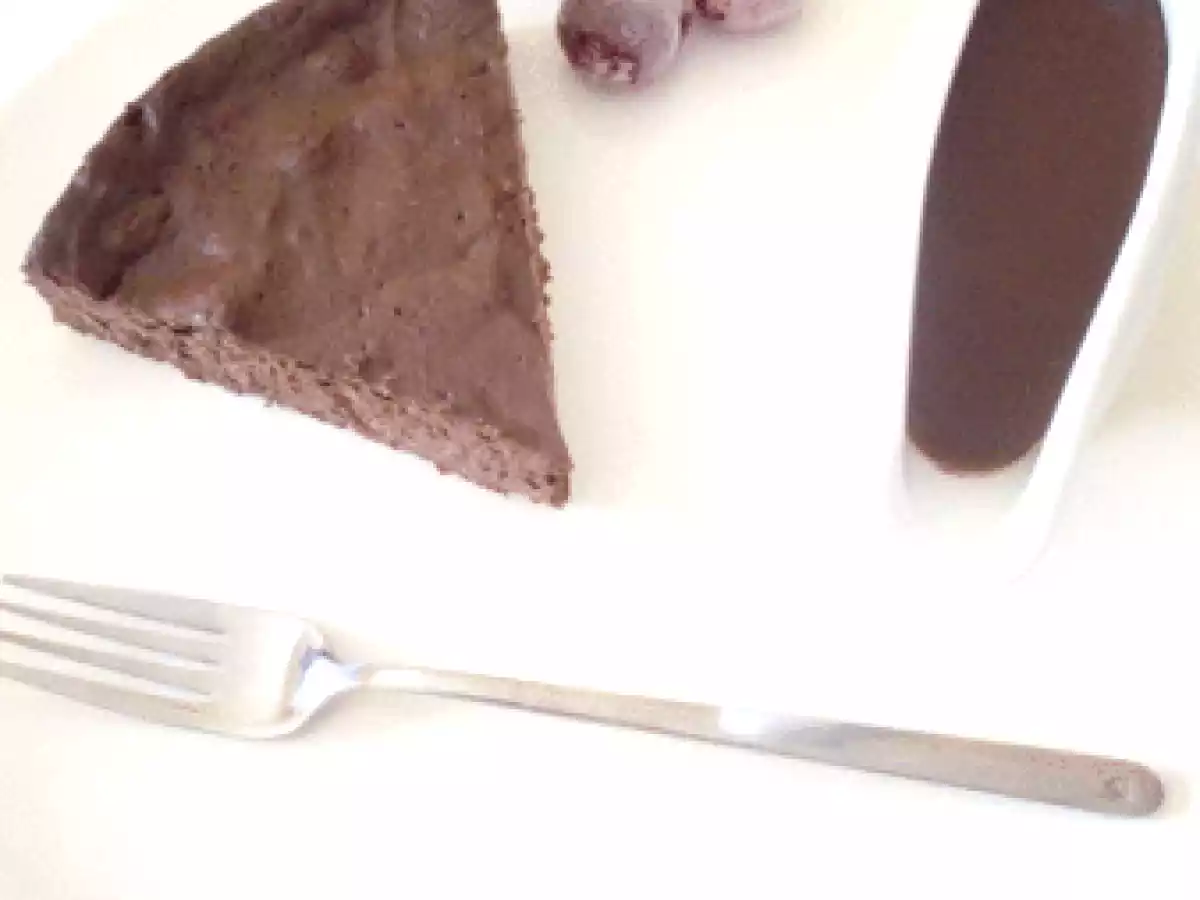 Moelleux chocolat-ricotta et sa sauce au chocolat - photo 2