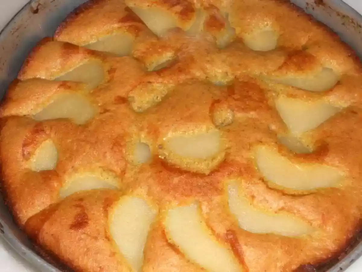 Moelleux de poires à la cannelle