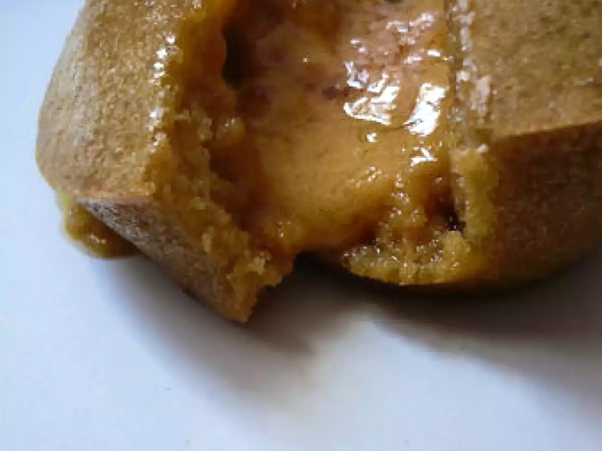 Moelleux de spéculoos au coeur coulant de foie gras - photo 2