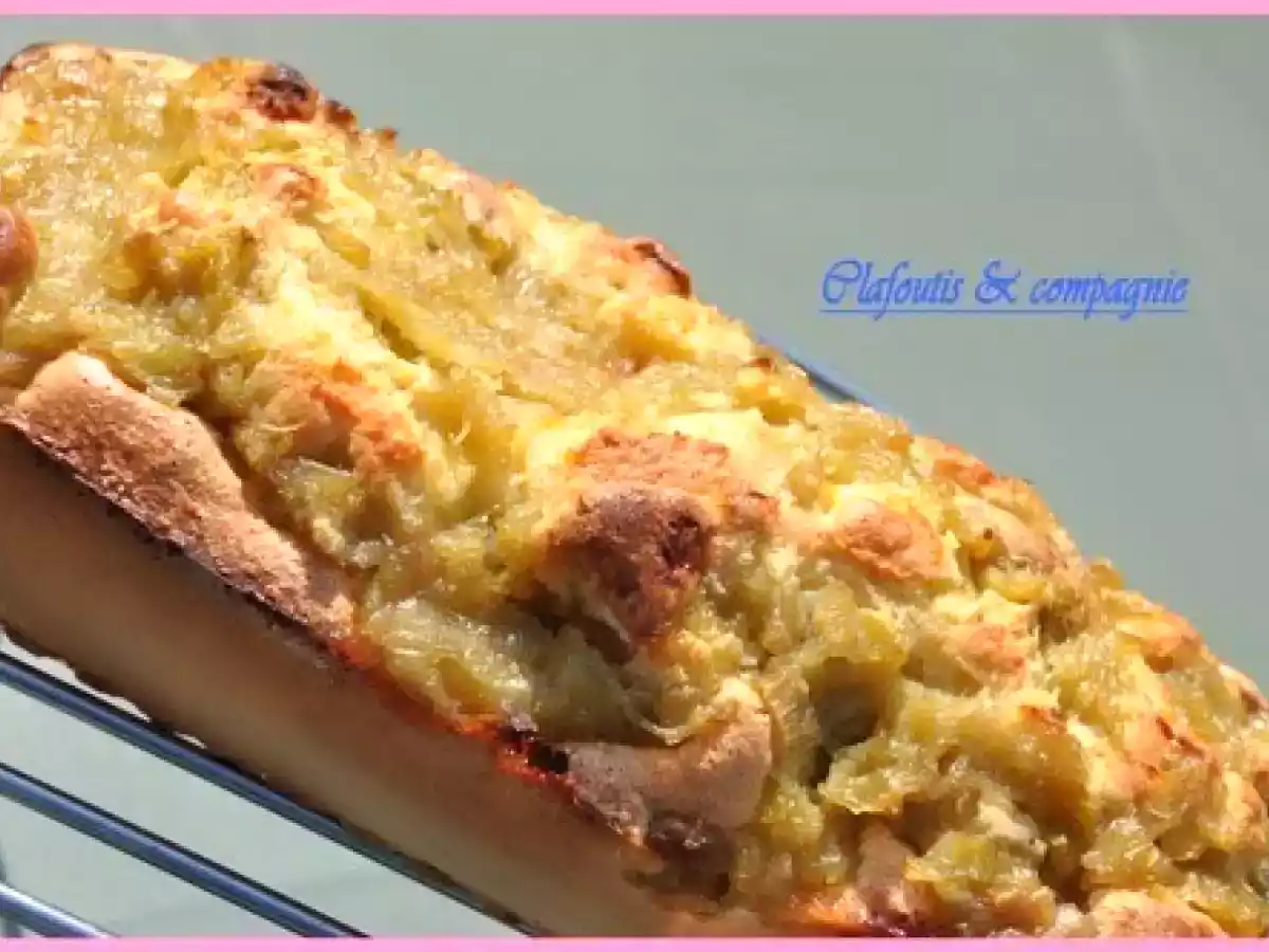 Moelleux Léger à la Rhubarbe