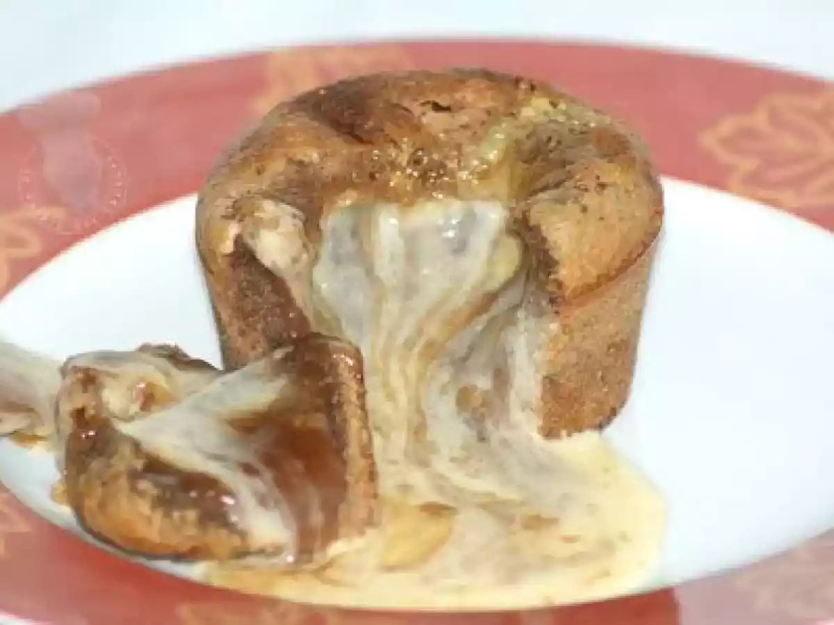 Moelleux praliné et coeur de crème anglaise - photo 2