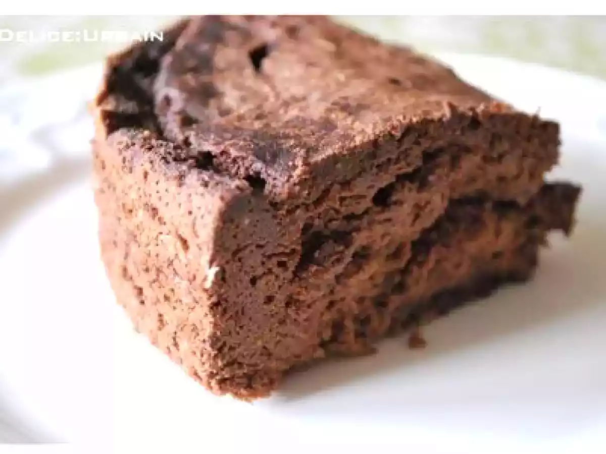 MOELLEUX VAPEUR très CHOCOLAT, sans beurre, ni huile.