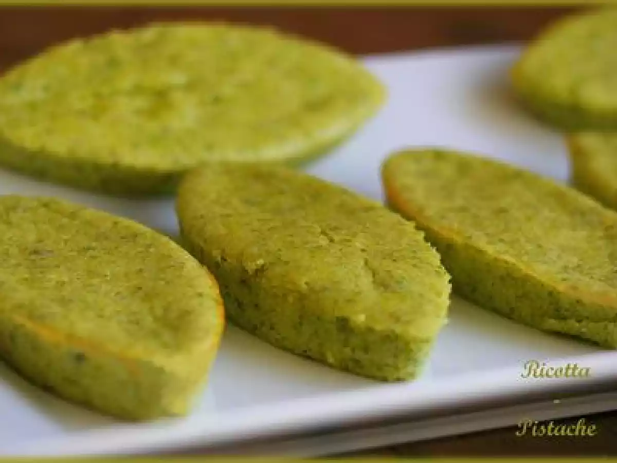 Moelleux/mousseux ricotta et pistache.