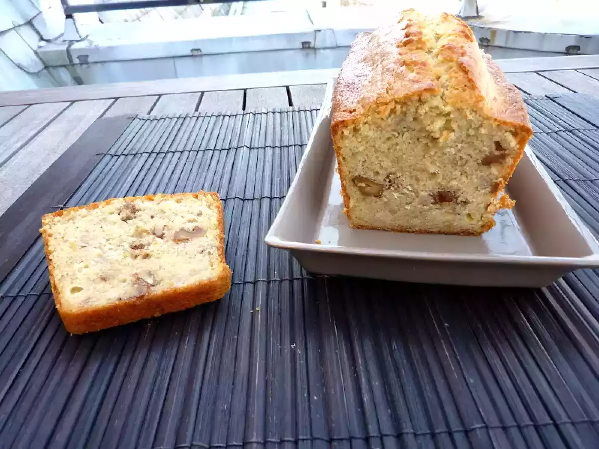 Mon cake banane et noix ou banana bread, trop bon! - photo 2