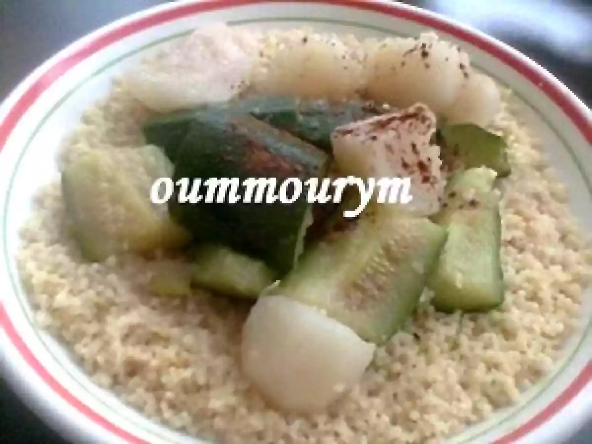 Mon couscous blanc (couscous algérois)