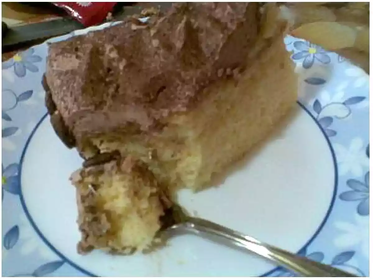 mon gâteau d'anniversaire à la crème au pomme - photo 3