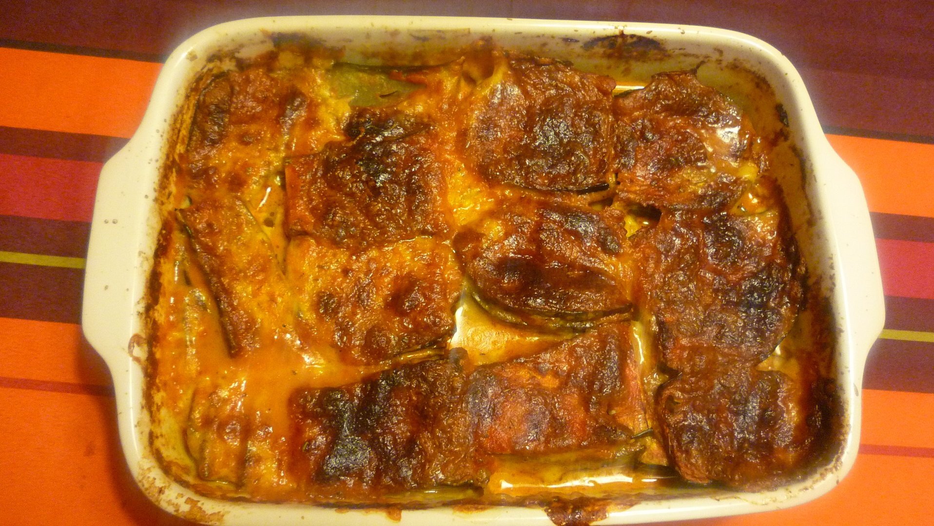 Mon gratin d'aubergine à la sauce tomate Recette Ptitchef