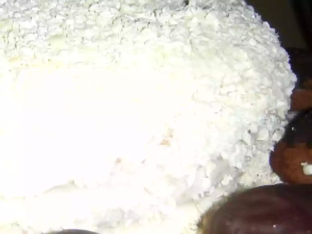 Mon gros gâteau tout blanc