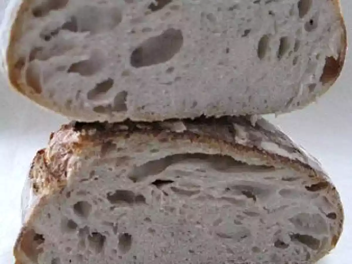 Mon levain naturel au sucre et son premier pain