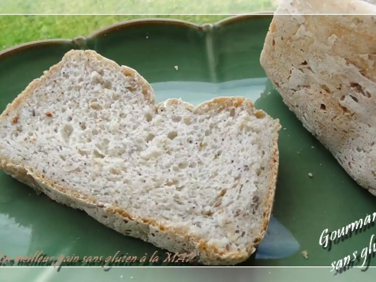 Mon meilleur pain sans gluten à la MAP