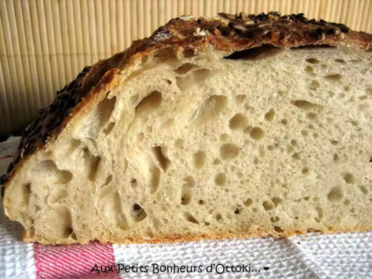 Mon pain d'épeautre sur poolish